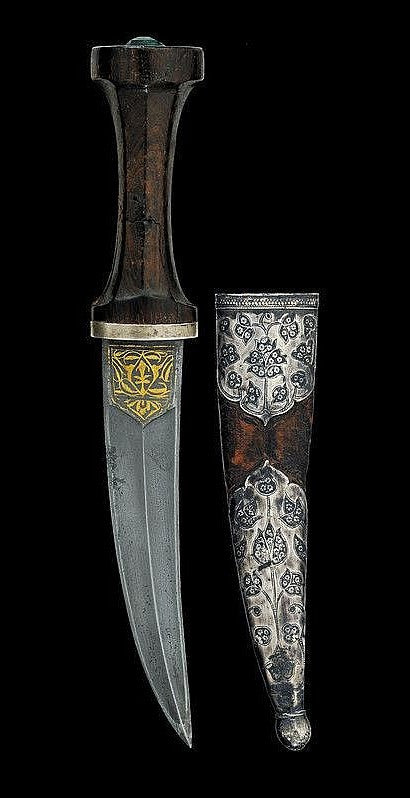 Antique Damask Ottoman dagger 