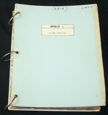 Apollo 13 map book 