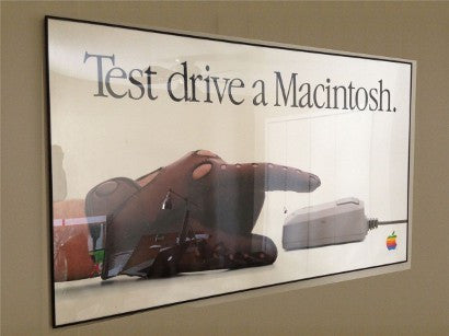 early Apple Macintosh poster 