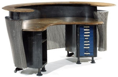 Artist Ron Arad desk 