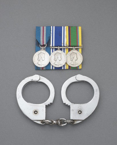 Black Panther medals gallantry Constable White 