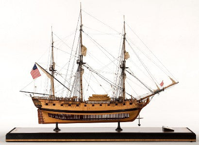 USS Virginia ship model 