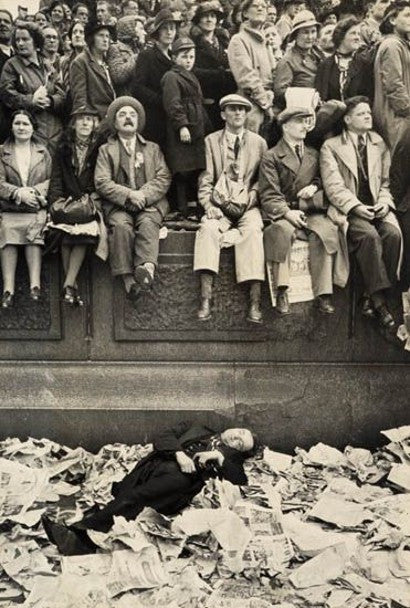 Cartier-Bresson Trafalgar Square 