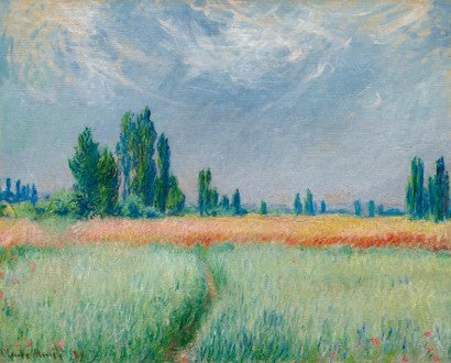 Claude Monet Champ de bleu 
