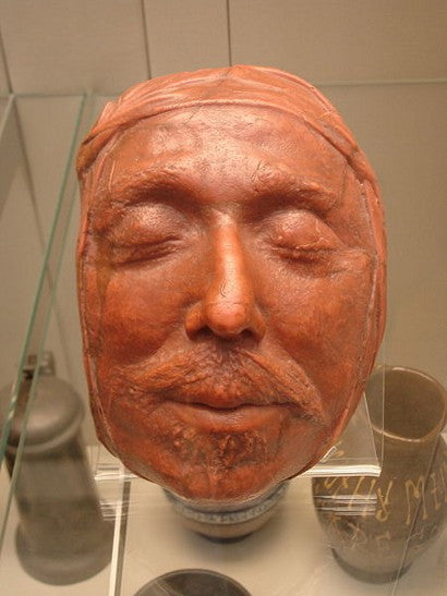 Oliver Cromwell Death Mask Napoleon  