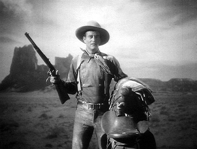 John Wayne as the Ringo Kid in Stagecoach 1939