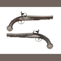 Bonhams Alexander Ross King George III pistols  