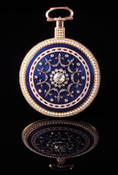 George III gold diamond watch 
