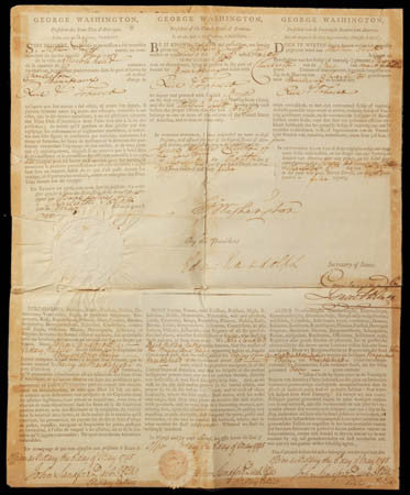 George Washington letter 