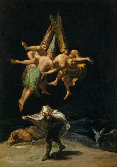 Goya Vuelos de Brujas 