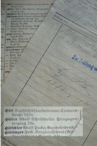 Adolf hitler Munich address book 