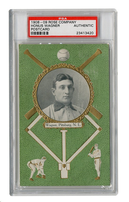 Honus Wagner postcard 