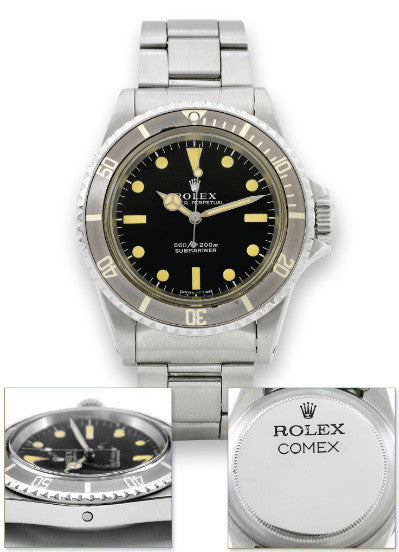 The Rolex Comex Ref. 5514 ($ 40,000-60,000) 
