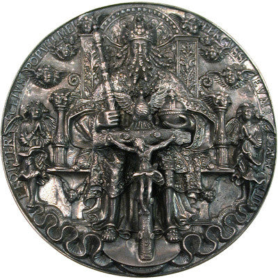 The crucified Christ, as depicted on the Hans Reinhart The Elder medal 