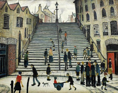 LS Lowry Steps at Wick Bonhams 