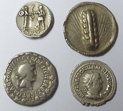 Lichfield Haul ancient coins 