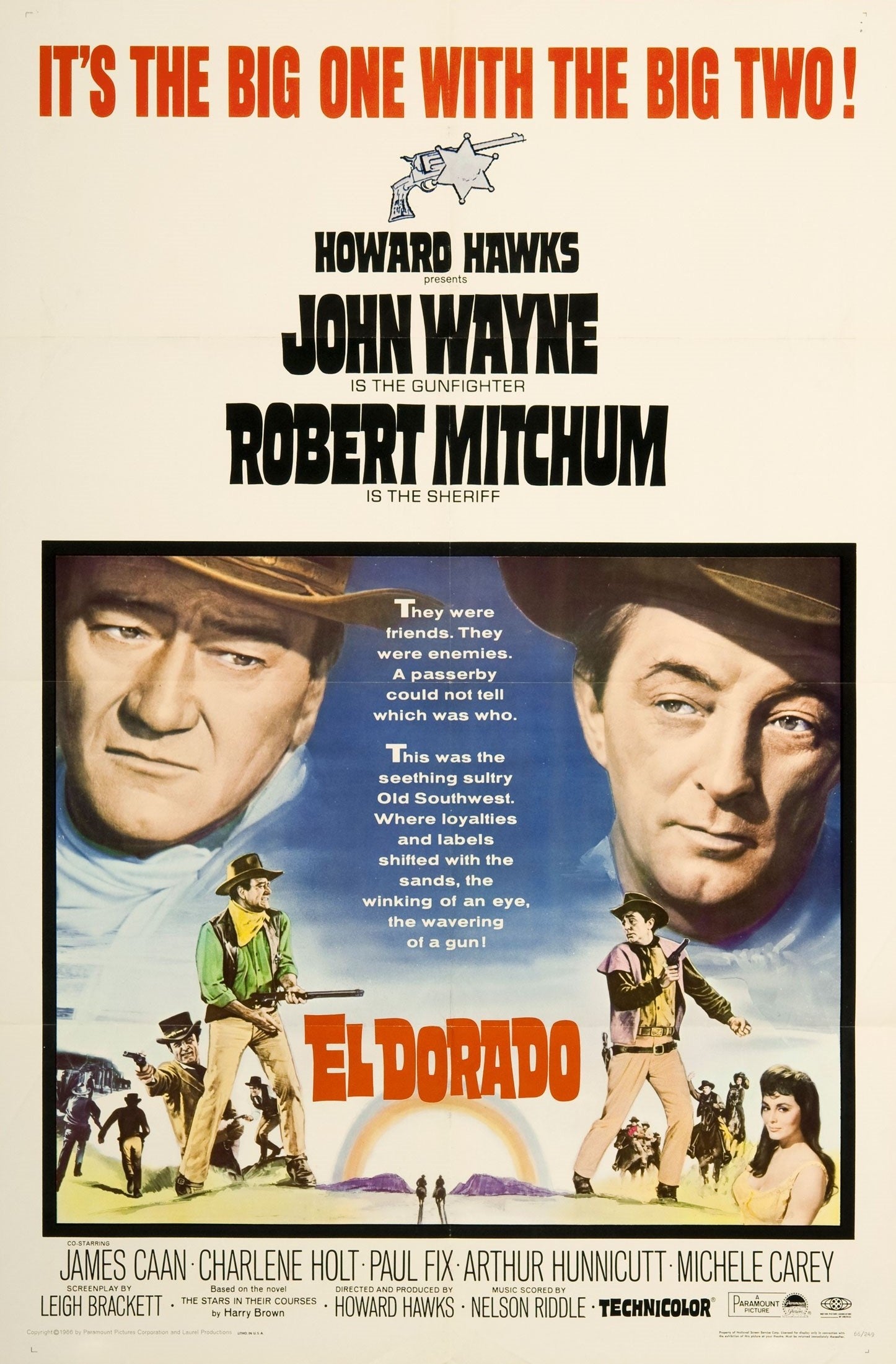 film poster from 1966's El Dorado