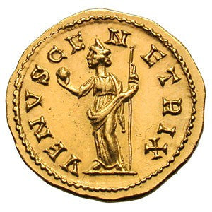 Magnia Urbica gold coin reverse 