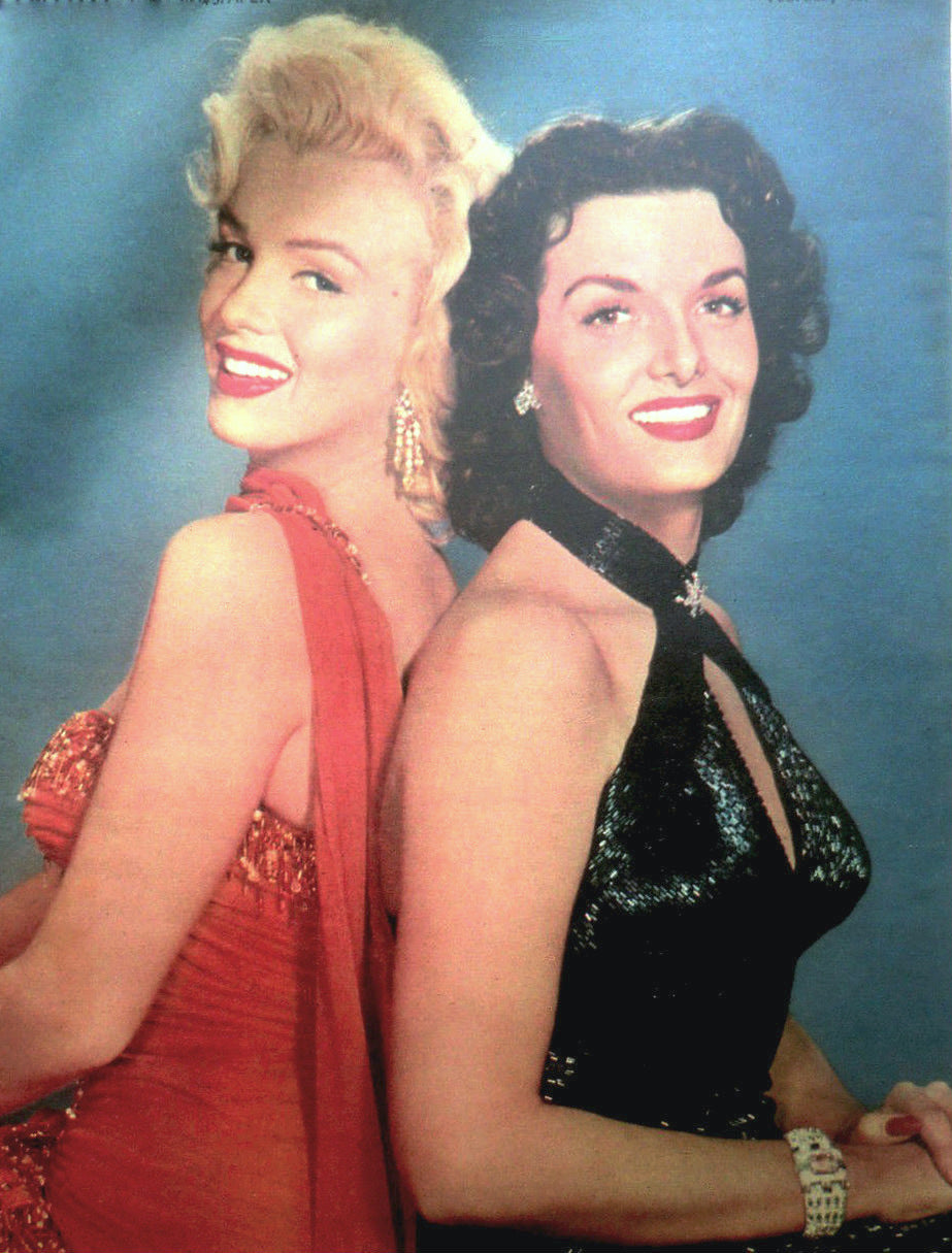 Marilyn Monroe and Jane Russell