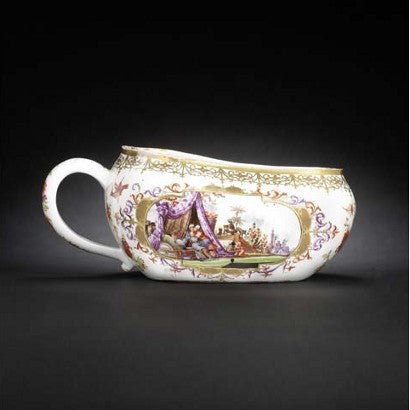 Meissen Bourdalou Chamber Pot 