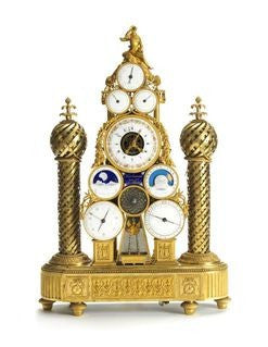 Napoleon clock month names 