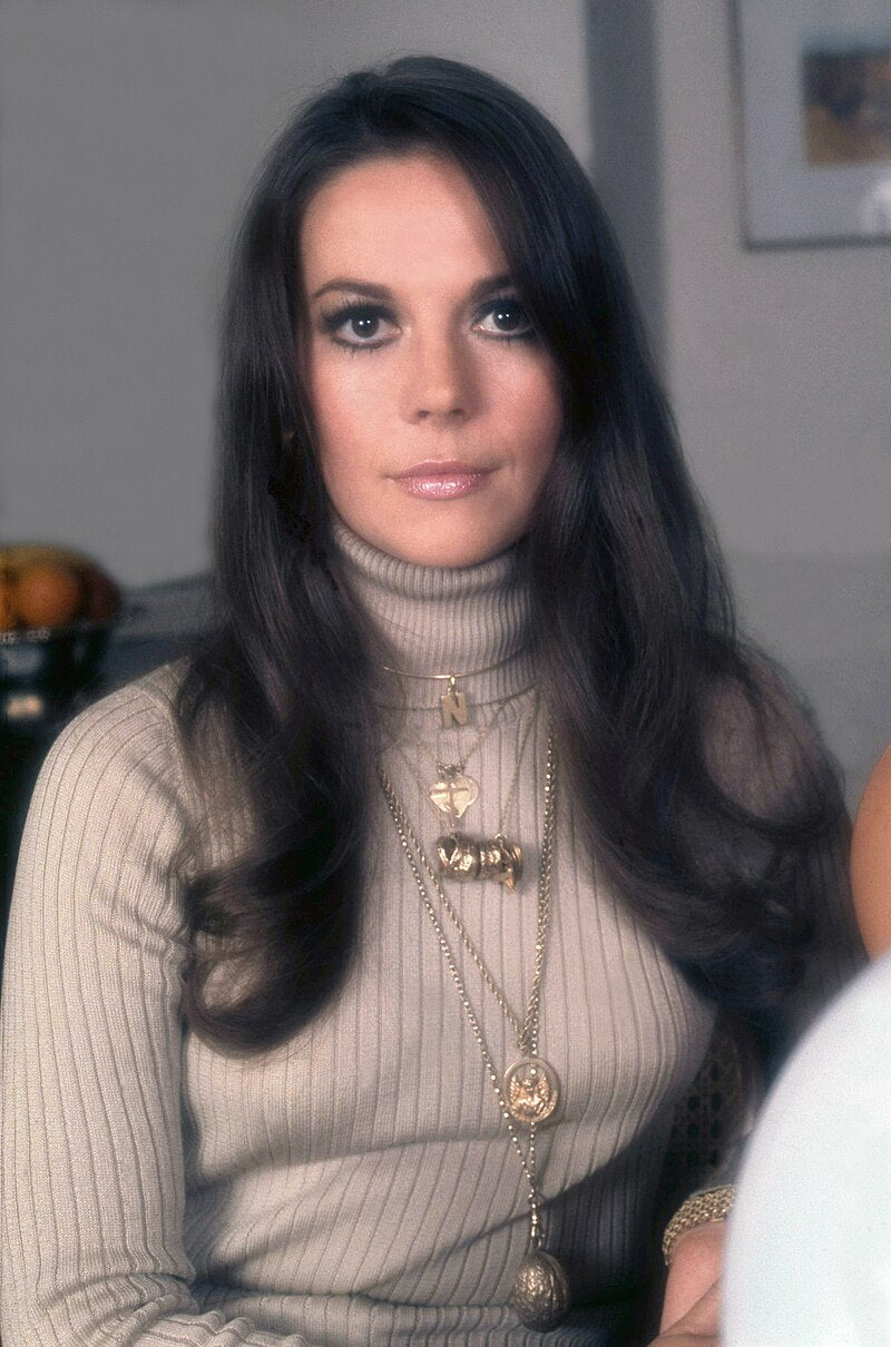 Publicity photo of Natalie Wood by Allan Wood