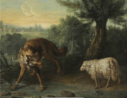 Jean-Baptiste Oudry Wolf Lamb 