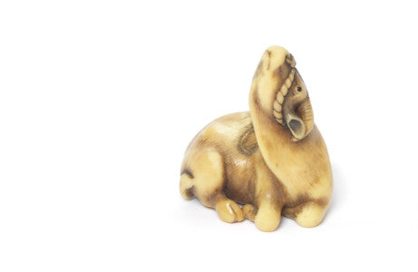 Ox netsuke