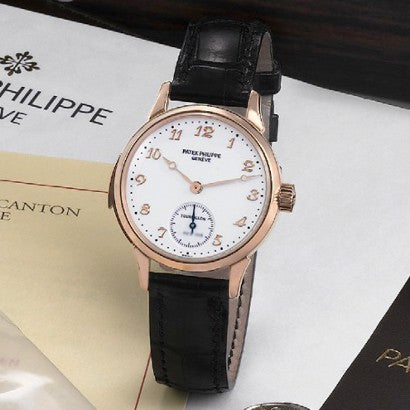 Patek Philippe pink gold watch ref 3939 