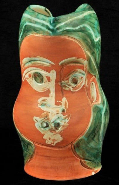 Picasso Madoura pitcher Visage a Femme 