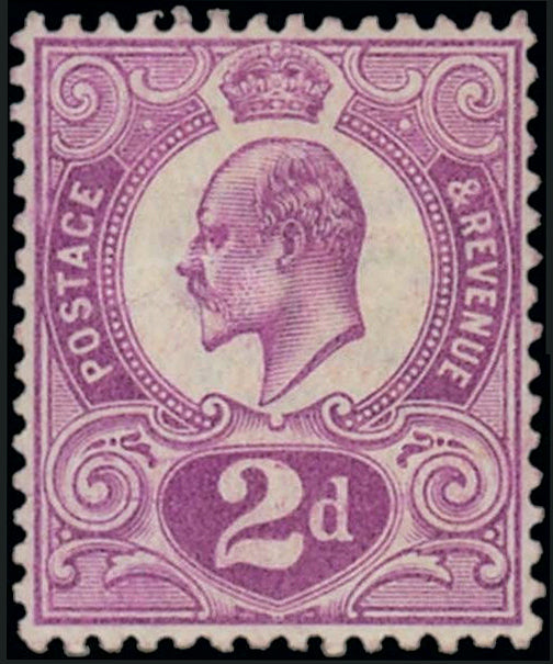 2d Tyranian plum stamp from 1910