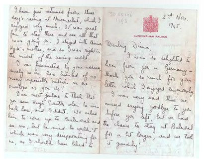 Queen Elizabeth teen letter 
