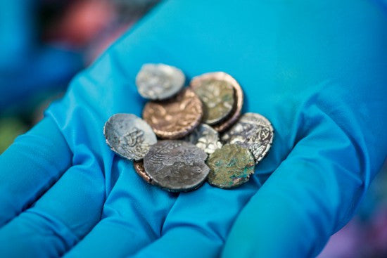 Reynard's Kitchen Cave coins Late Iron Age Roman 