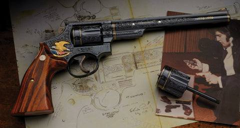 A revolver owned by Elvis Presley