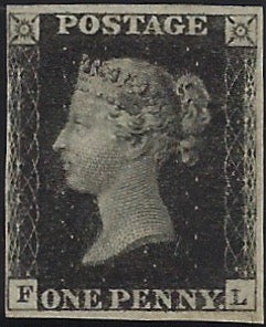 Penny Black unused