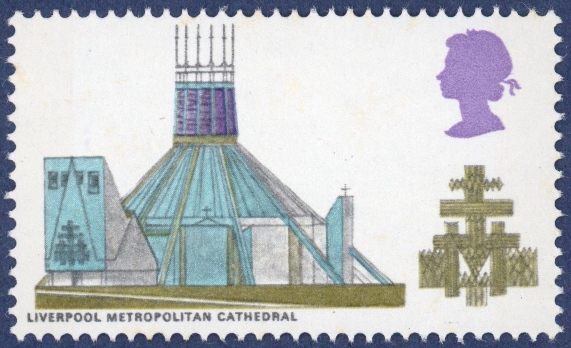 1969 British cathedrals colour error