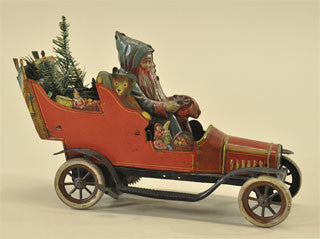 Fischer Santa toy car 