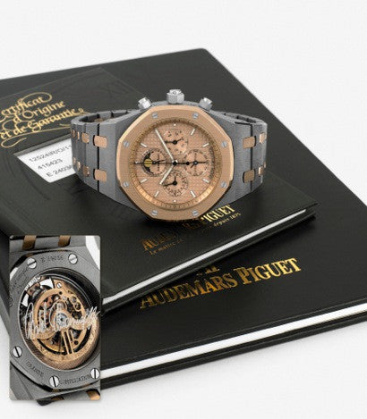 Schwarzenegger Audemars Piguet watch 