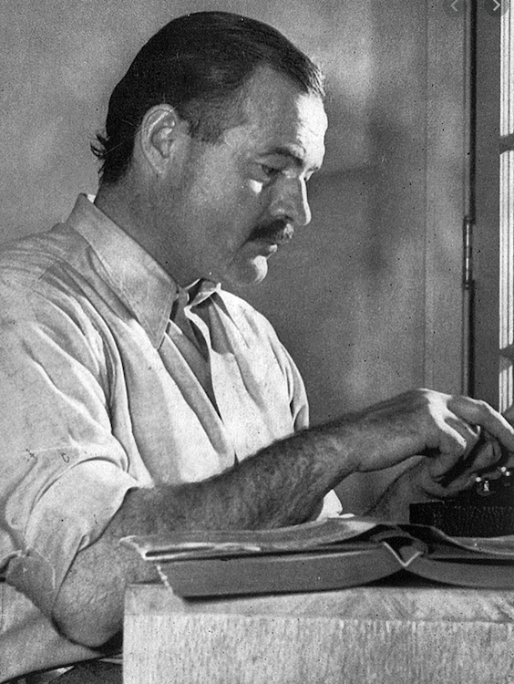 Ernest Hemingway autograph