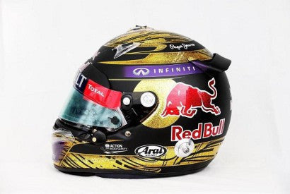 Sebastian Vettel signed helmet 