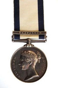 Battle of Trafalgar James Sharman naval medal auction 