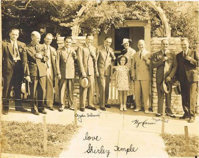 Shirley Temple signed photo 