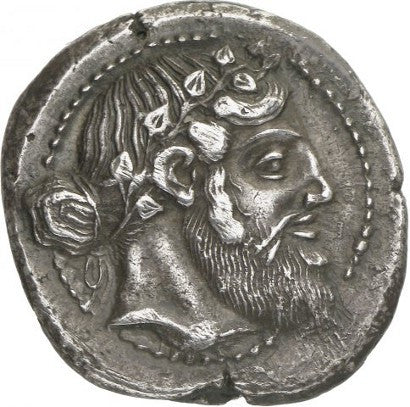Silver tetradrachm Naxos Prospero collection 