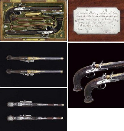 Simon Bolivars pistols sold for $1.76m in 2004 