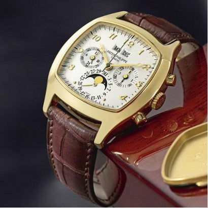Sothebys Patek Philippe gold watch 