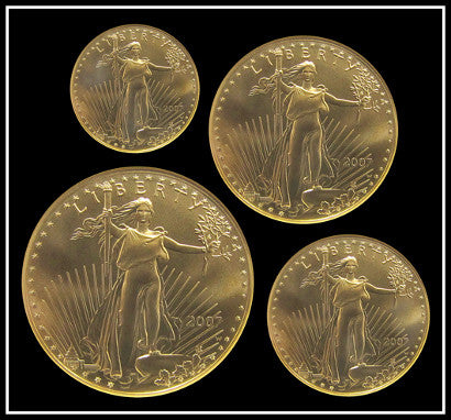 US 2007 Gold Eagle proof set 