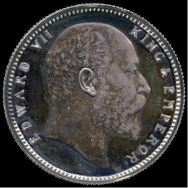 Unique 1904 VIP proof set British Empire Indian coin 