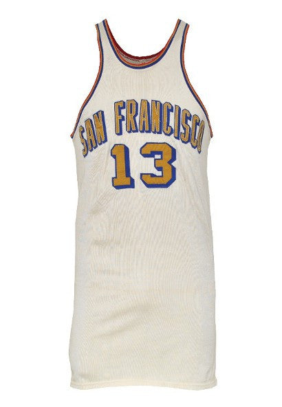 Wilt Chamberlain basketball jersey 