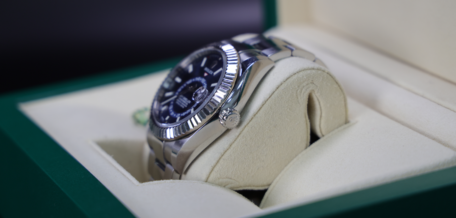 Rolex Sky-Dweller Blue Dial wristwatch - ref 326934