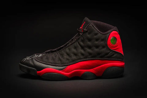 Air Jordan 13s worn by Michael Jordan in the Last Dance TV series